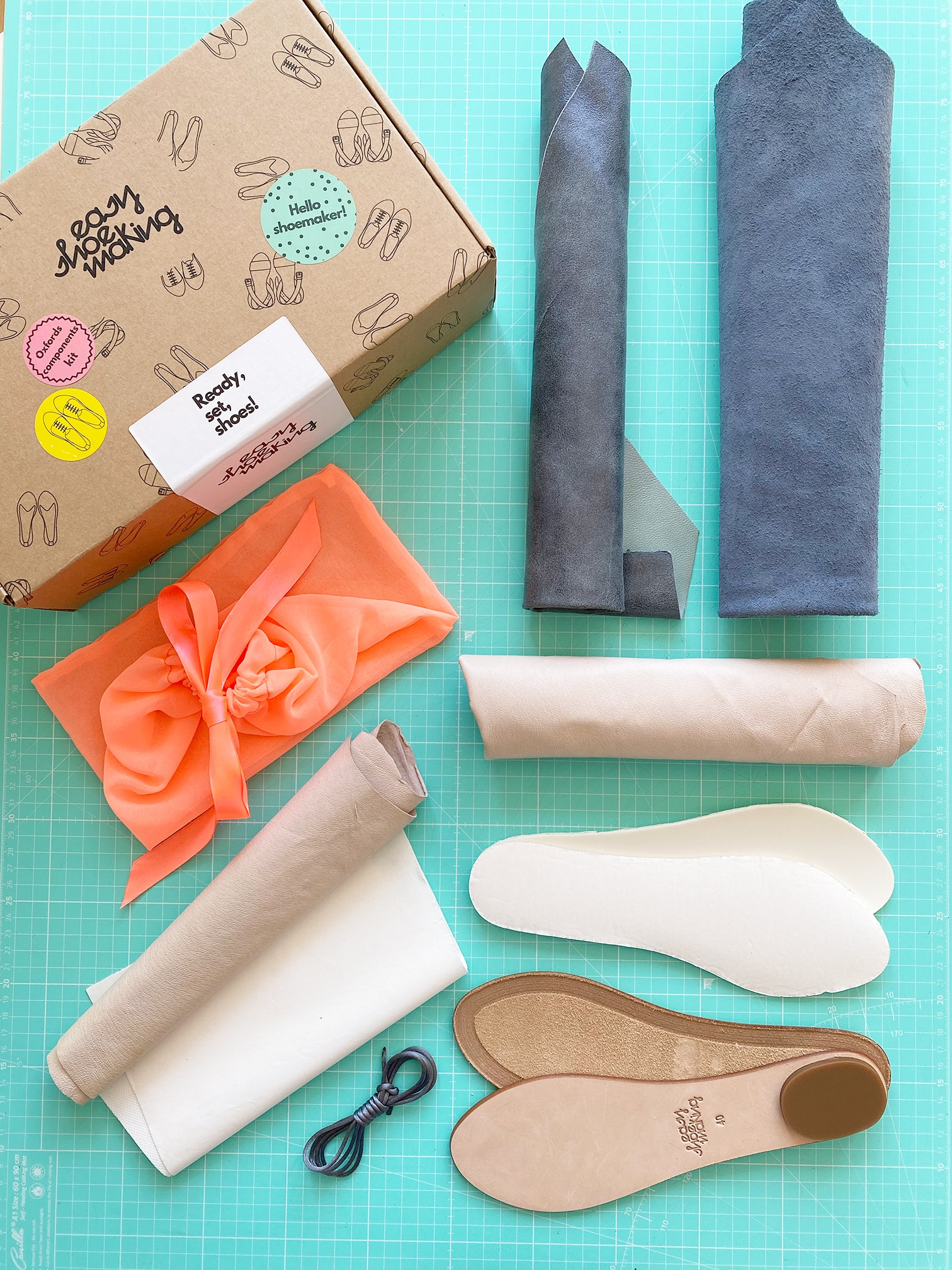 DIY shoes components kit