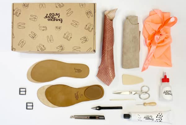 shoemaking kit to make your DYI shoes
