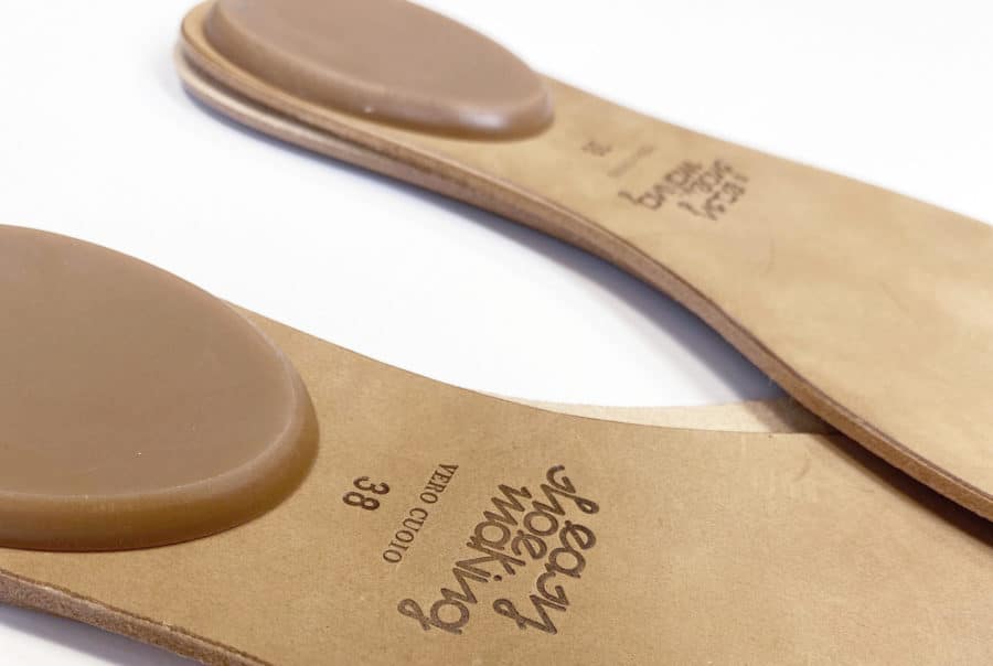 Shoes outsoles in geniune italian leather for DIY shoemaking projects